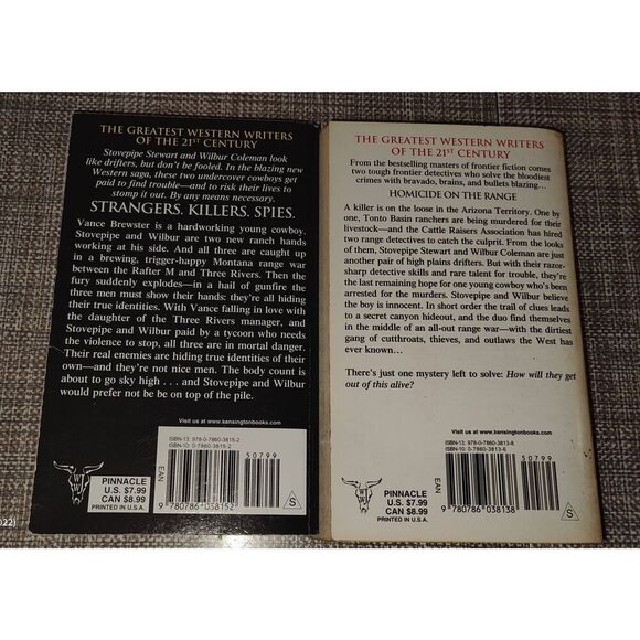 The Range Detective Series William W Johnstone paperback (2 in series) - Picture 2 of 6